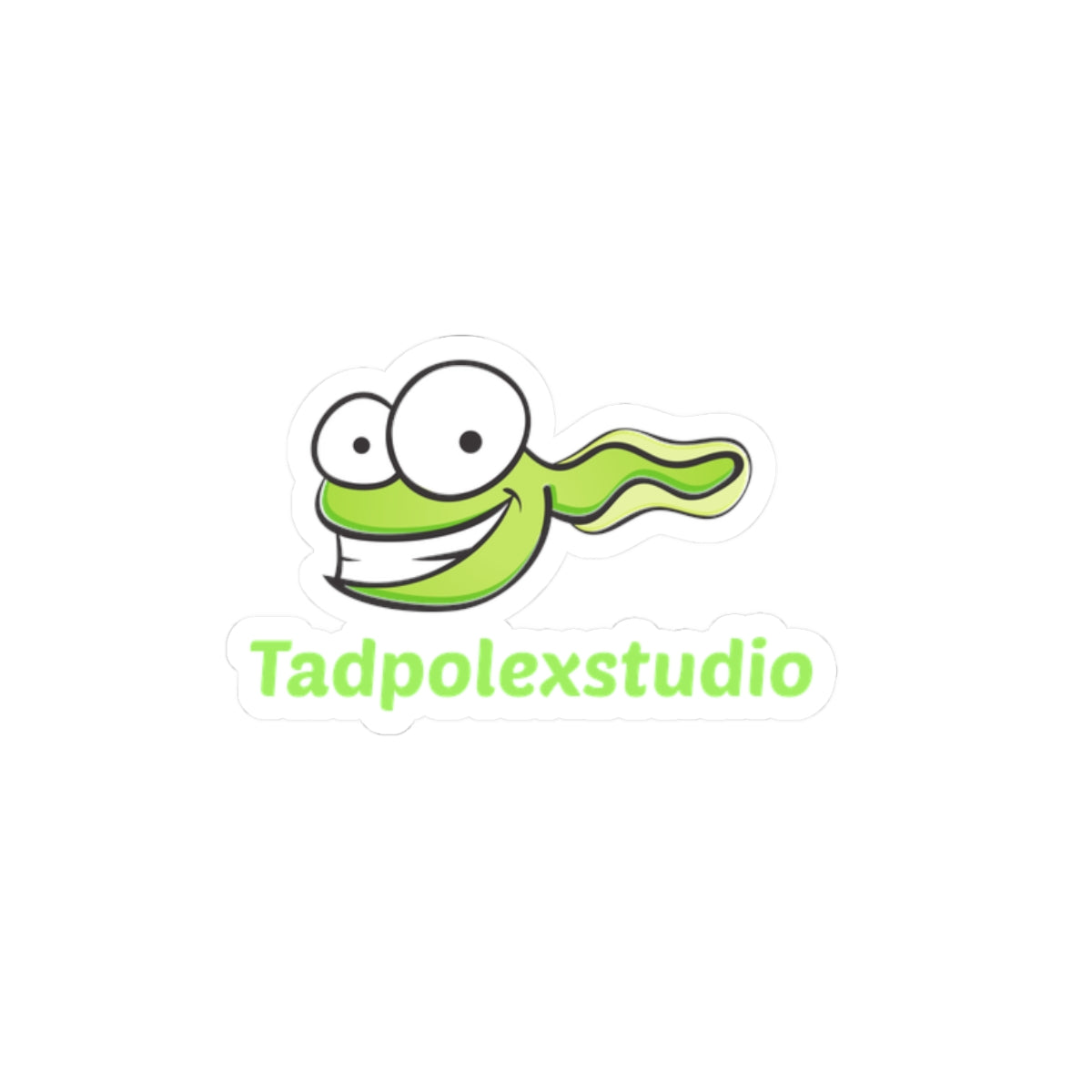 Tadpole Studio Logo Sticker  Vinyl Sticker