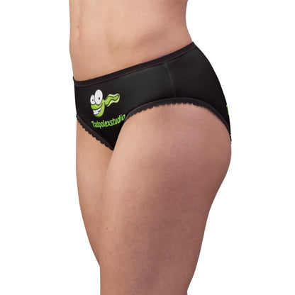 Women's Briefs — Tadpole Studio Logo Cotton-Look Briefs