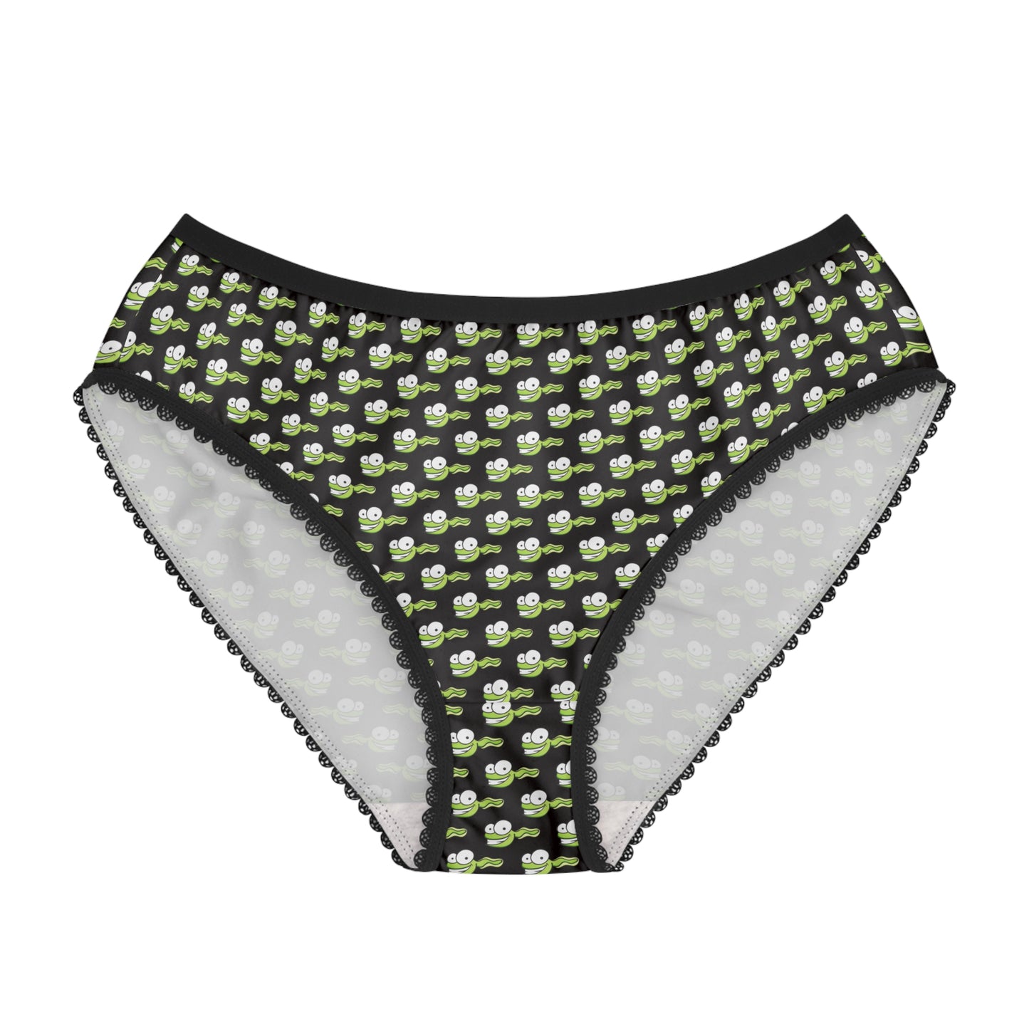 Women's Briefs — Tadpole Logo Pattern