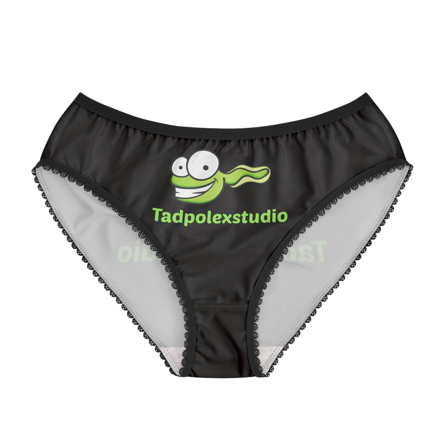Women's Briefs — Tadpole Studio Logo Cotton-Look Briefs