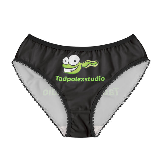Women's Briefs — Tadpole Studio Logo Cotton-Look Briefs