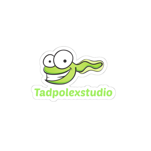 Tadpole Studio Logo Sticker  Vinyl Sticker