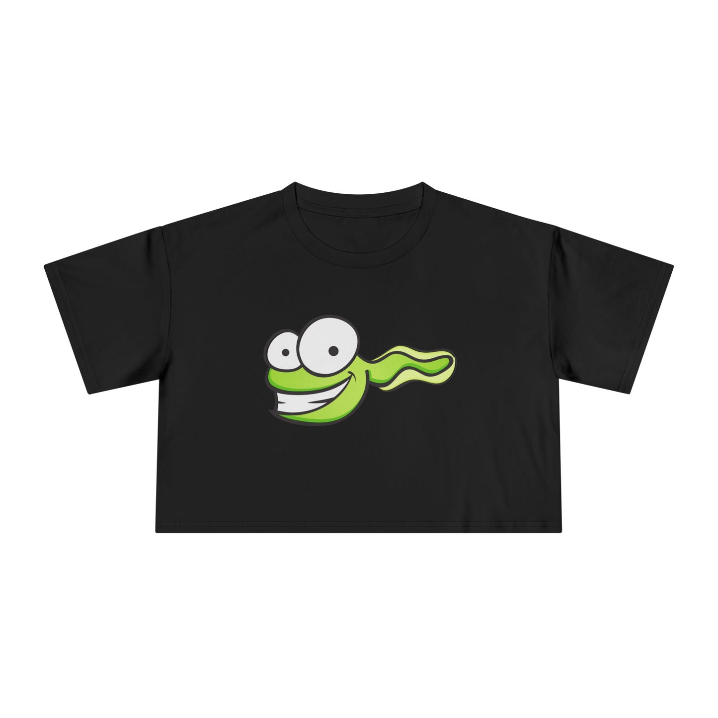 Tadpole Graphic Crop Tee — Available in Multiple Colors