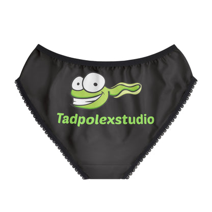 Women's Briefs — Tadpole Studio Logo Cotton-Look Briefs