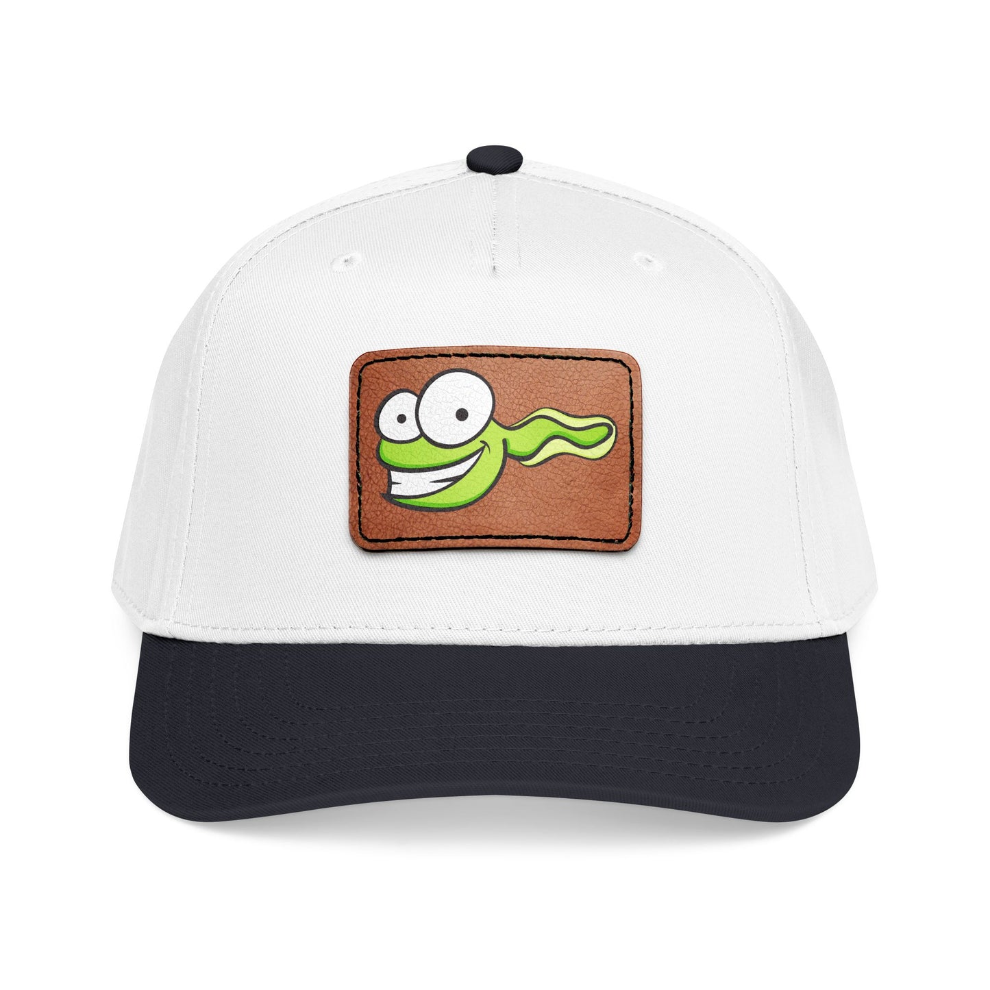 Baseball Cap — Leather Tadpole Patch - Available in Multiple Colors