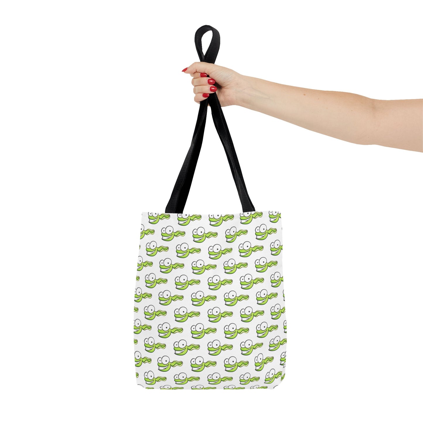 Tadpole Tote Bag – All-Over Print Reusable Shopper