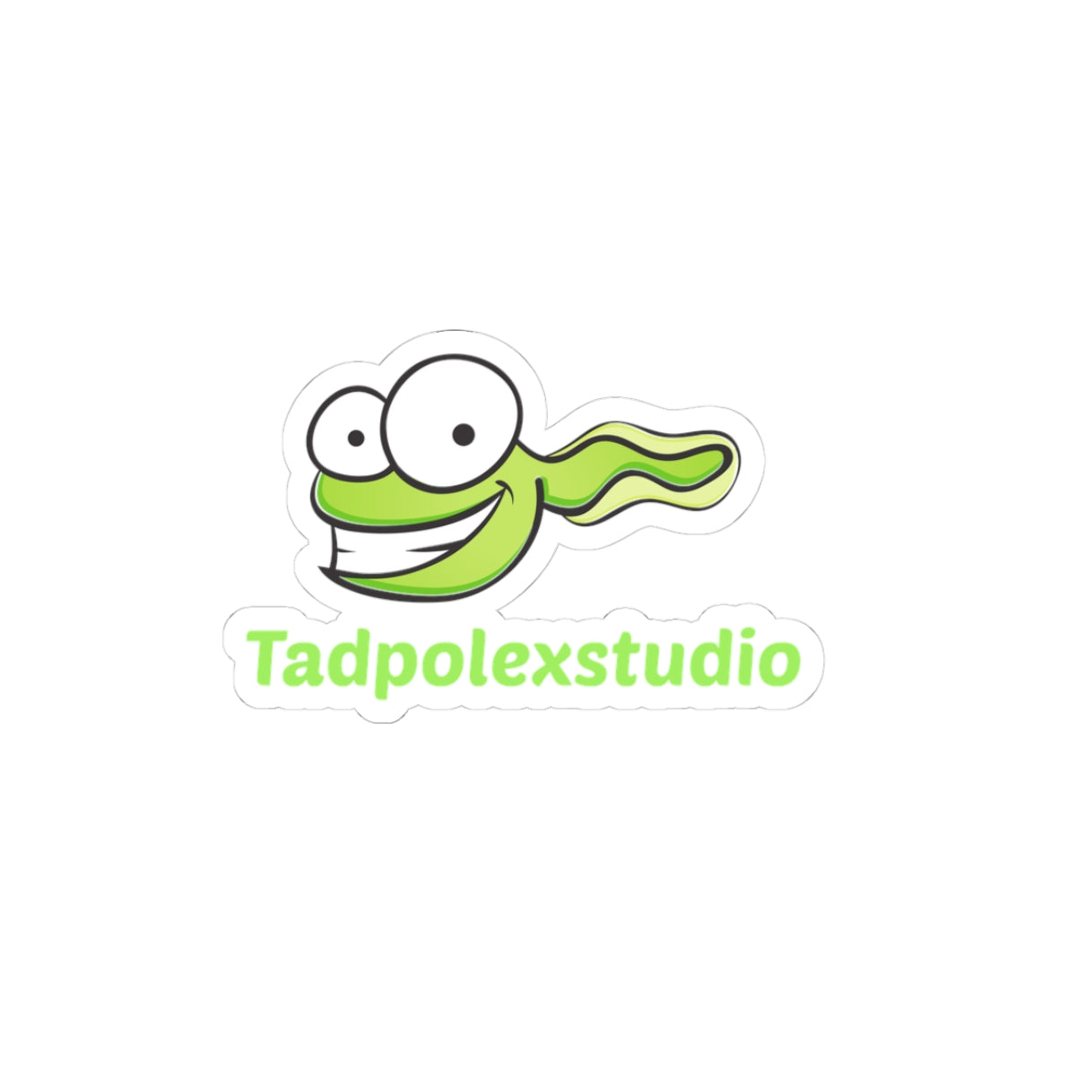 Tadpole Studio Logo Sticker  Vinyl Sticker
