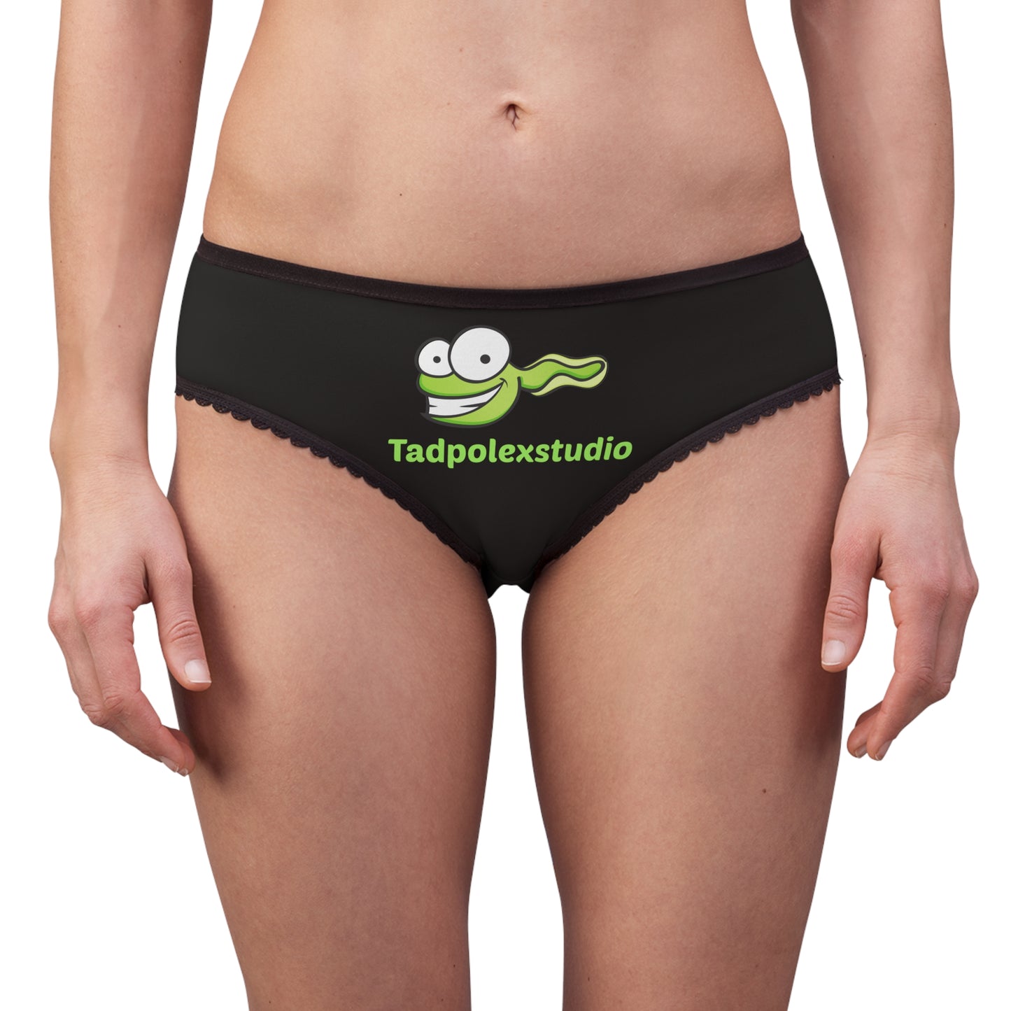 Women's Briefs — Tadpole Studio Logo Cotton-Look Briefs