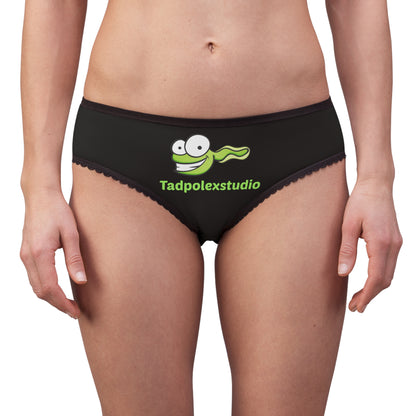 Women's Briefs — Tadpole Studio Logo Cotton-Look Briefs