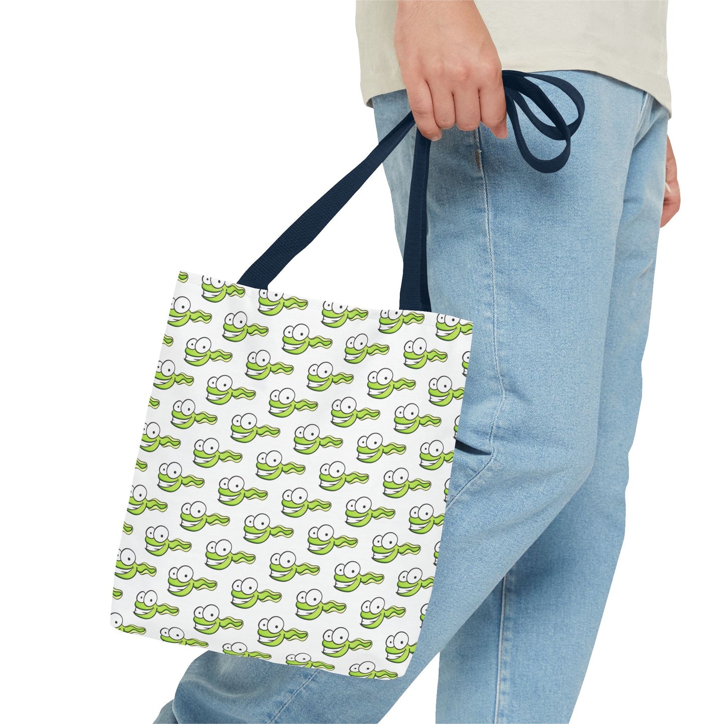 Tadpole Tote Bag – All-Over Print Reusable Shopper