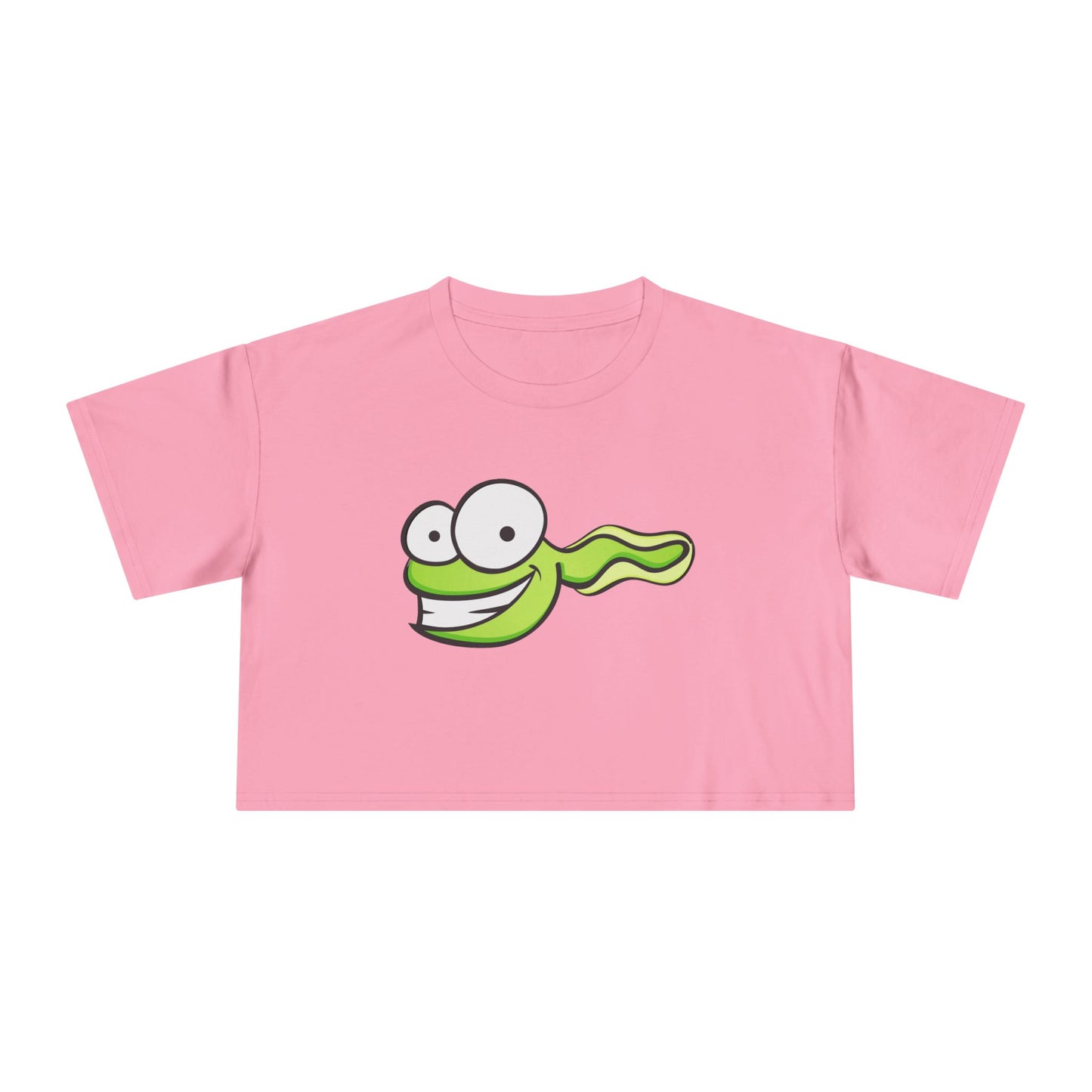 Tadpole Graphic Crop Tee — Available in Multiple Colors