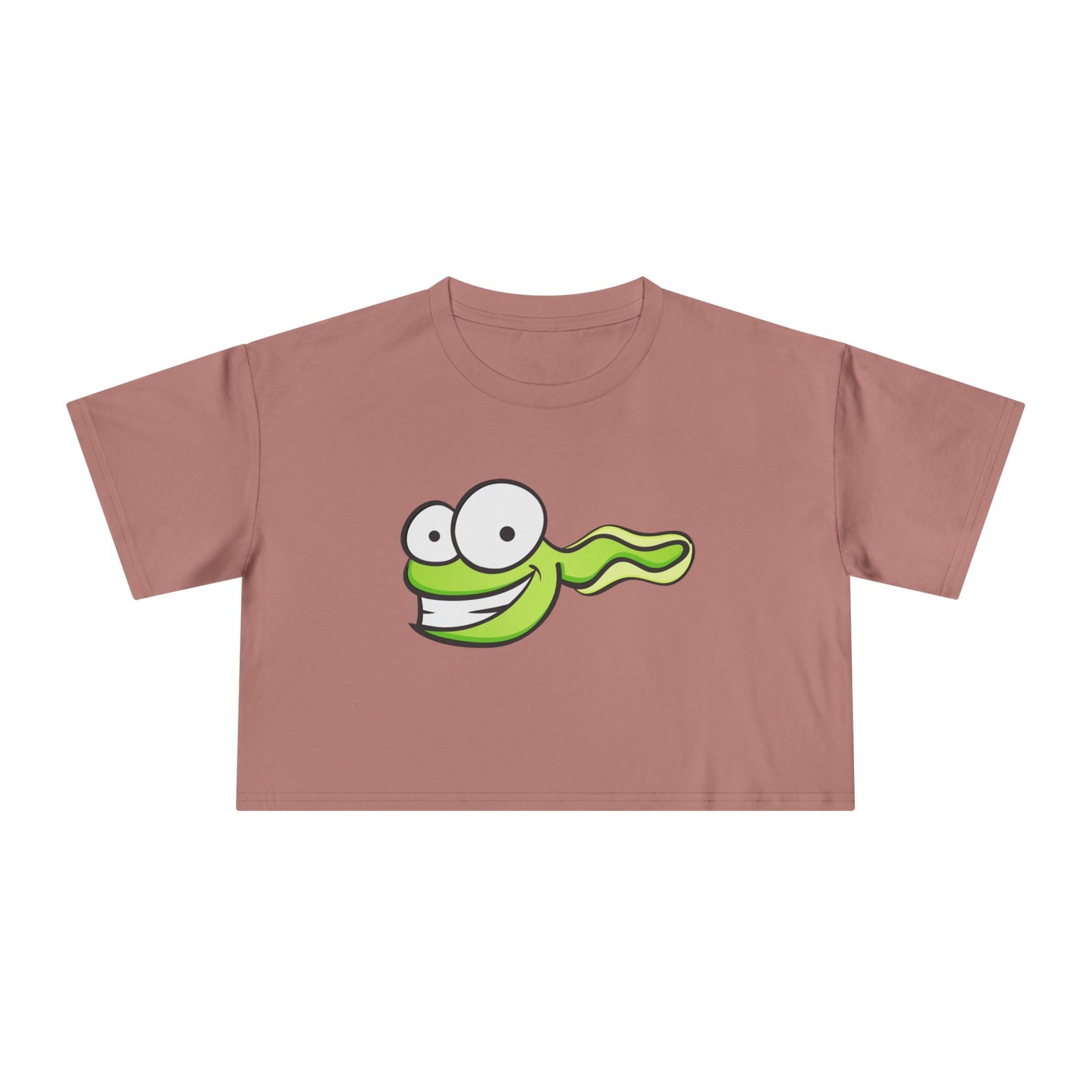 Tadpole Graphic Crop Tee — Available in Multiple Colors