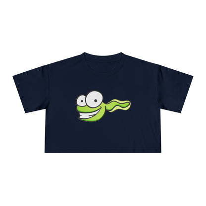 Tadpole Graphic Crop Tee — Available in Multiple Colors
