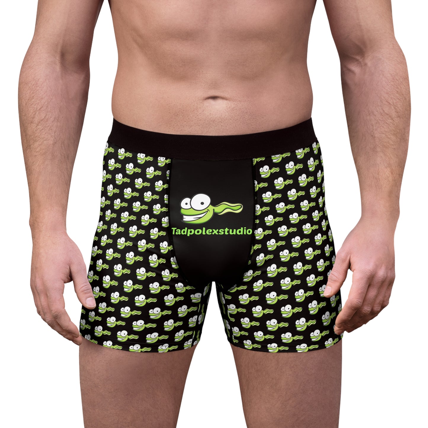 TadpolexStudio Logo Boxer Briefs — Men's Novelty Underwear